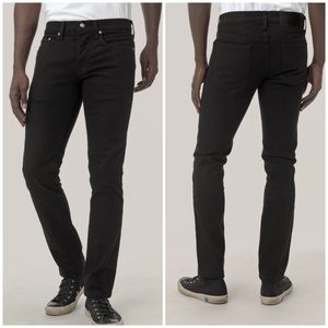 Buck Mason NWT Slim Stretch Jeans, Black 34 Men’s